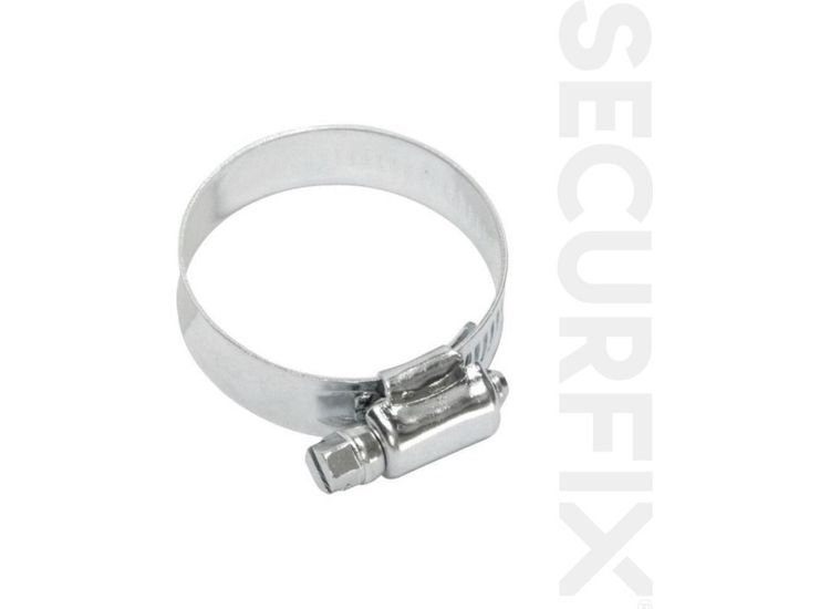 Securfix Trade Pack T10193 Hose Clip 16-25mm Zinc Plated