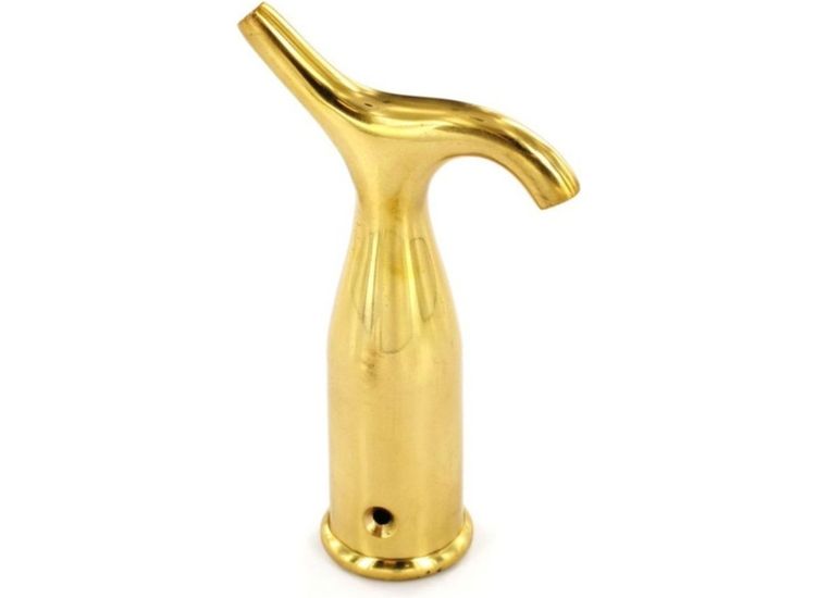 Securit S2589 Brass Pole Hook