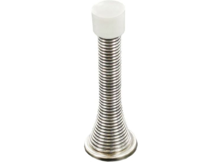 Securit S2987 Spring Door Stop Chrome Plated