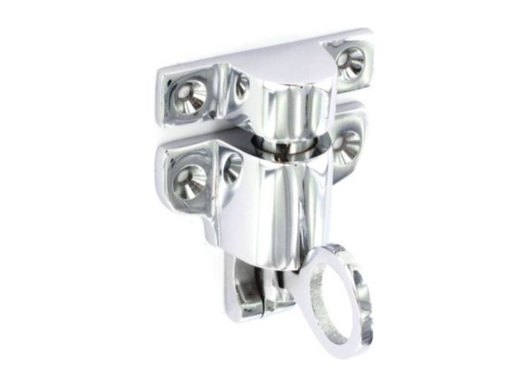 Securit S3011 Chrome Fanlight Catch