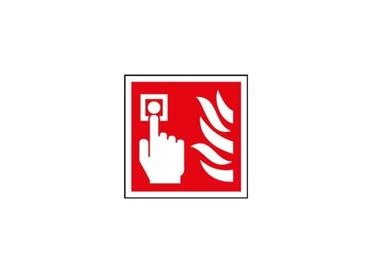 Securit SMT910 Smiths Smt910 Fire Alarm Symbol Sign 100x100mm