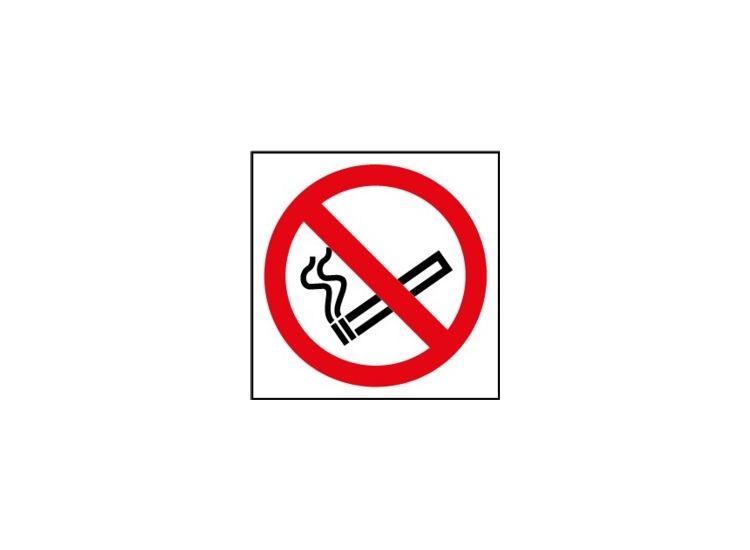 Securit SMT913 Smiths Smt913 No Smoking Symbol Sign 100x100mm
