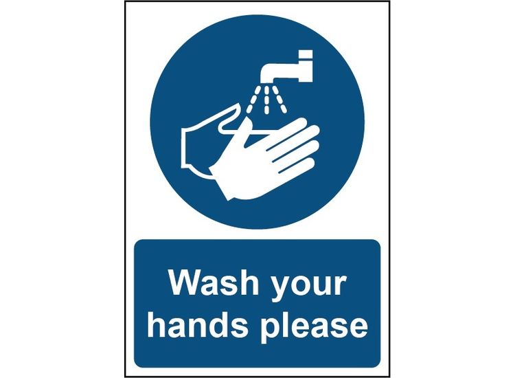 Securit SMT958 Smiths Smt958 Wash Your Hands Please