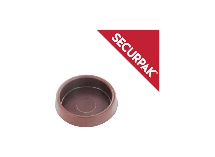 Securpak Brown Castor Cup