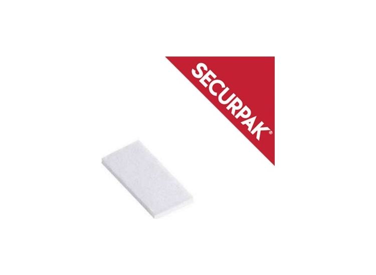 Securpak White Double Side Sticky Pads