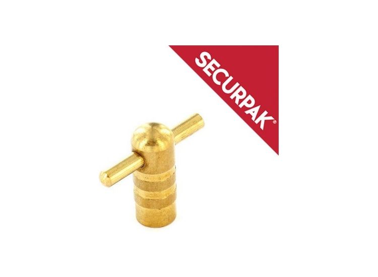 Securpak SP10235 Brass Radiator Key