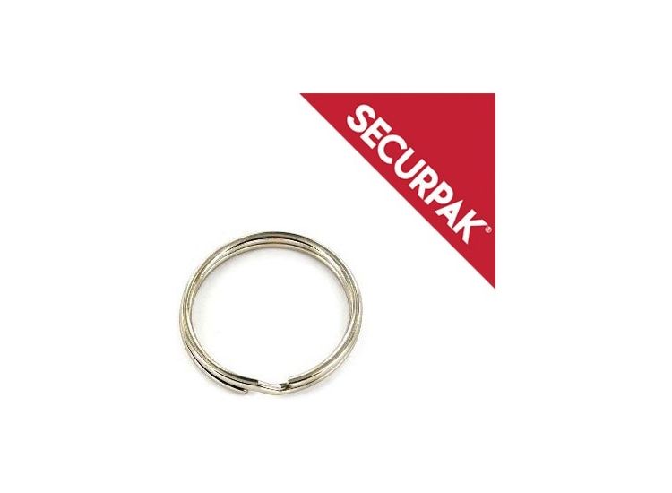 Securpak SP10247 Split Ring Nickel Plated