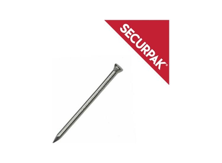 Securpak Panel Pins Bright 125g