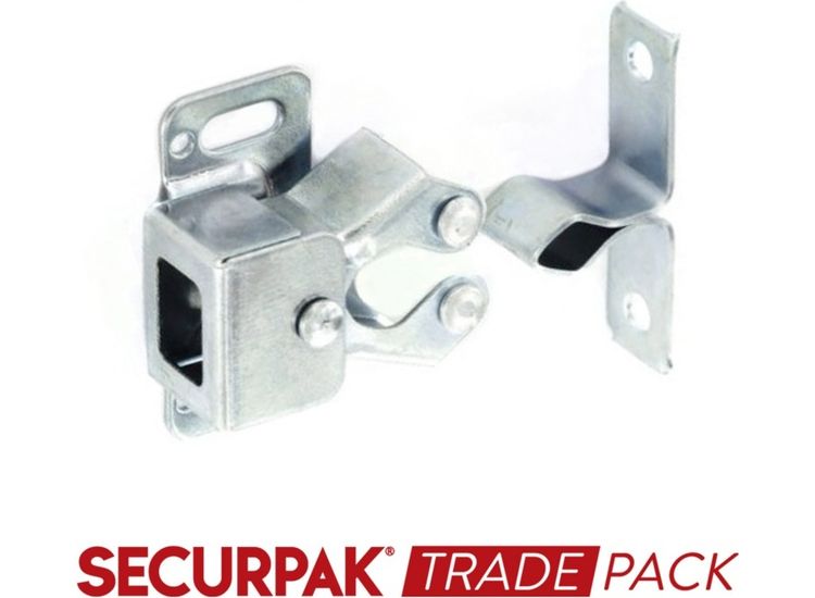 Securpak Trade Pack T10055 Double Roller Catch Zinc Plated