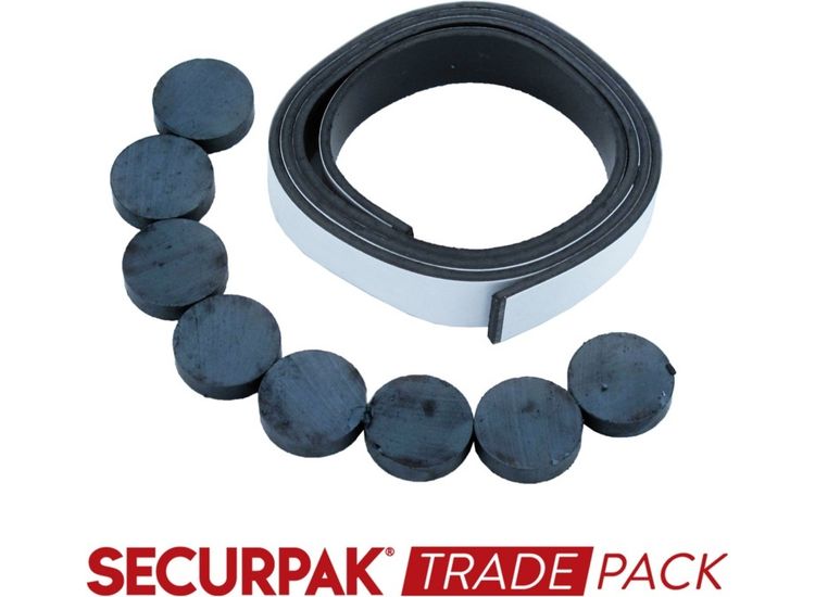 Securpak Trade Pack T10060 Magnets &amp; Magnetic Strip Set
