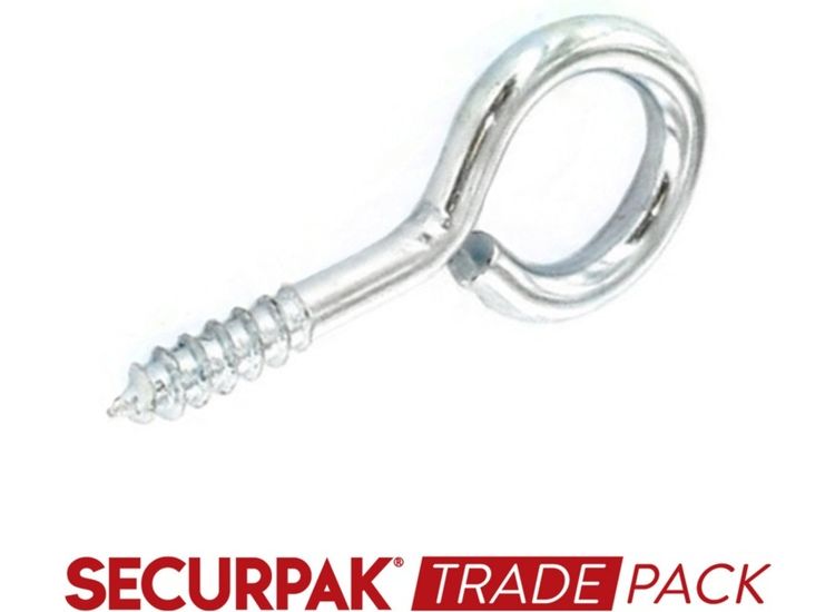 Securpak Trade Pack T10104 Vine Eye Zinc Plated 75mmx12