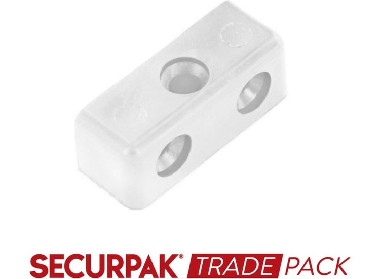 Securpak Trade Pack T10165 Modesty Block White