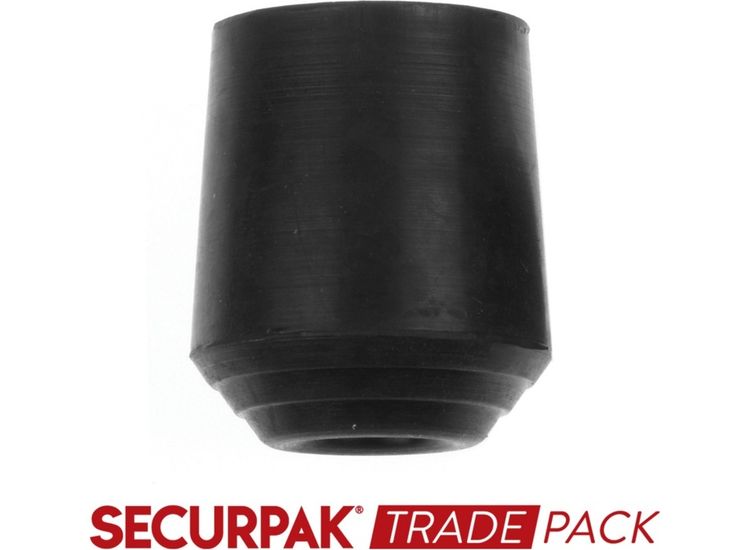 Securpak Trade Pack T10243 Chair Ferrule Black 25mm