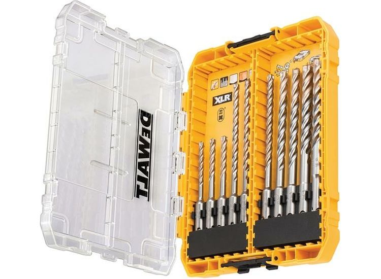 DEWALT SDS Plus XLR Full Head Carbide Drill Bit Set 10 Piece