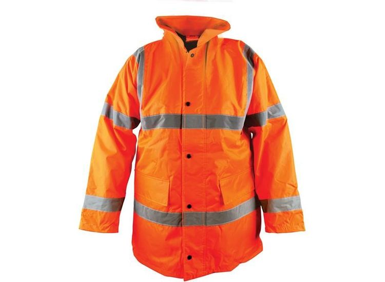 Scan Hi-Vis Motorway Jacket Orange