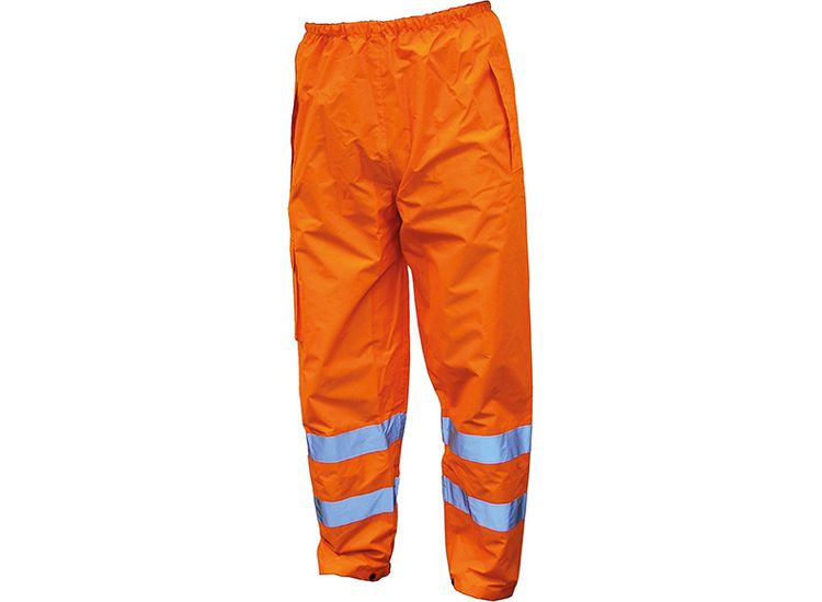 Scan Hi-Vis Motorway Trouser Orange