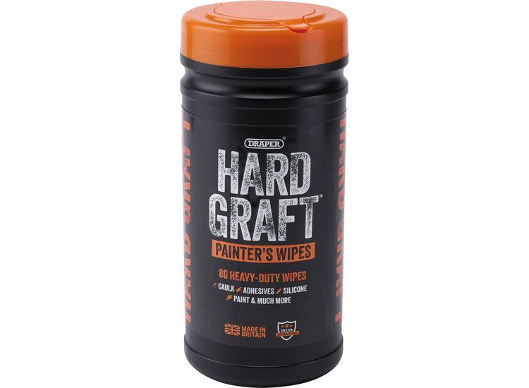 Draper 12439 Draper Hard Graft Painter's Wipes (Tub of 80)