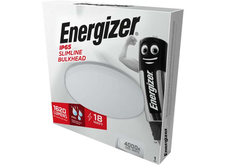 Energizer S11568 IP54 Slimline Bulkhead Cool White