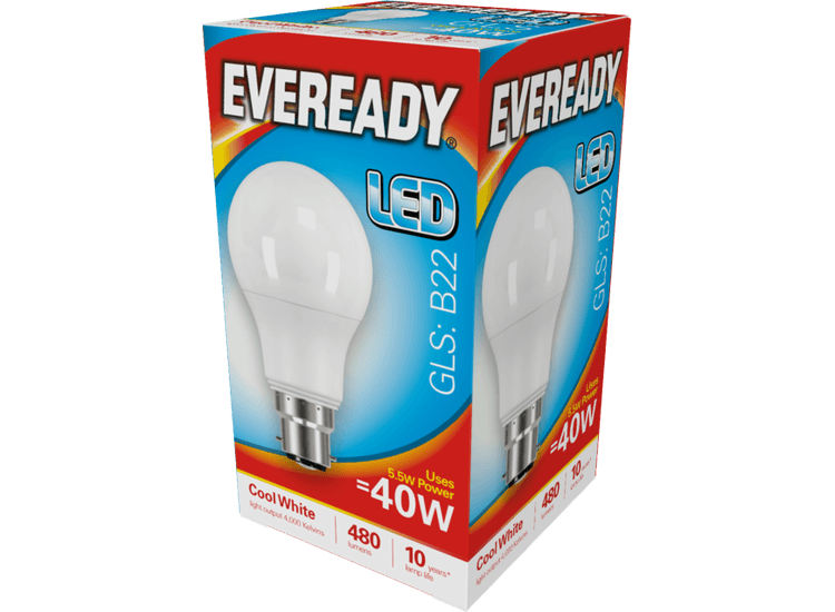 Eveready S14316 LED GLS Bulb B22
