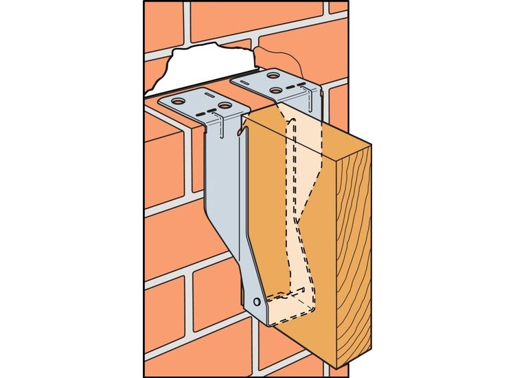 Simpson Strong Tie JHM100/47 Timber To Masonry Hanger