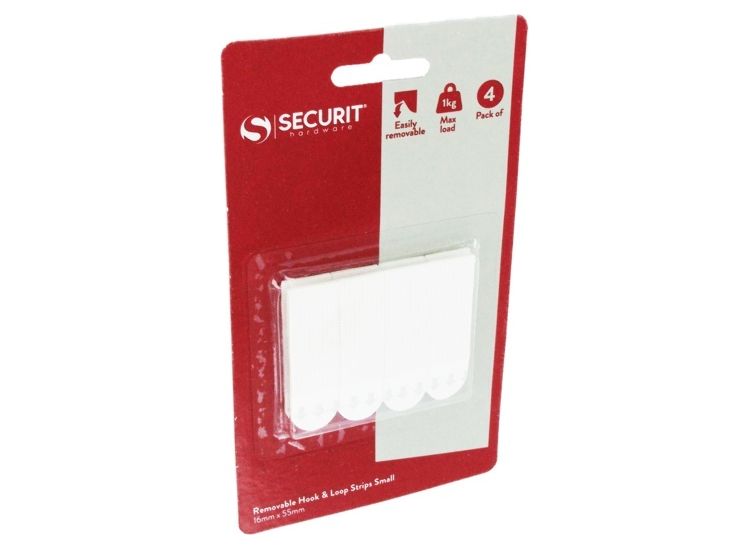 Securit Removable Hook &amp; Loop Strips