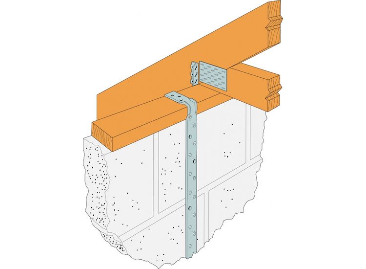 Simpson Strong Tie LES12B10 Light Strap Bent