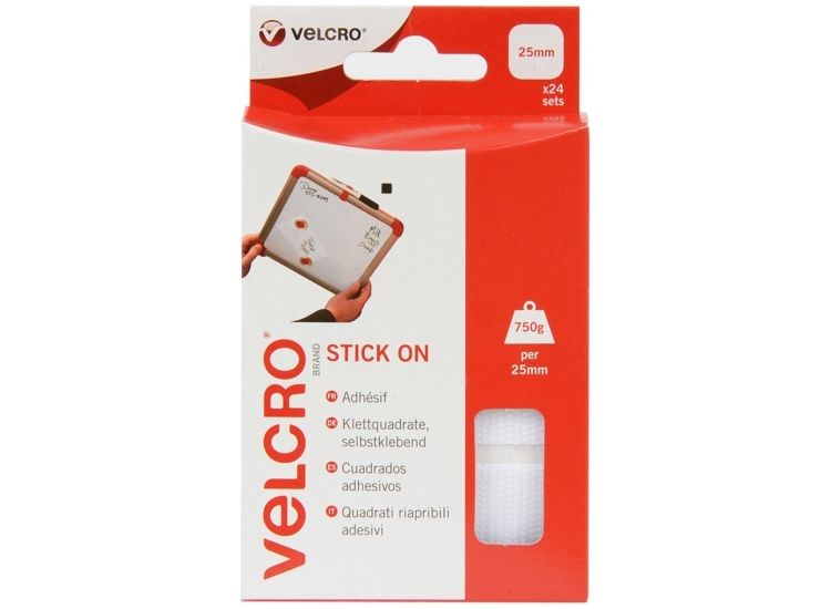VELCRO® Brand Stick On Squares