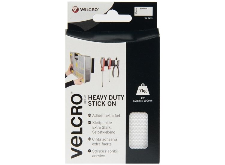 VELCRO® Brand 60240 Heavy Duty Stick On Strips