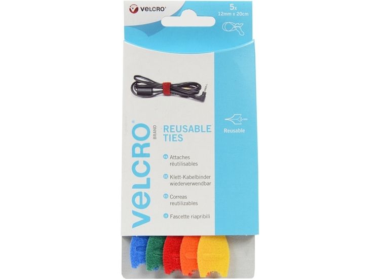 VELCRO® Brand 60250 Adjustable Ties Pack 5