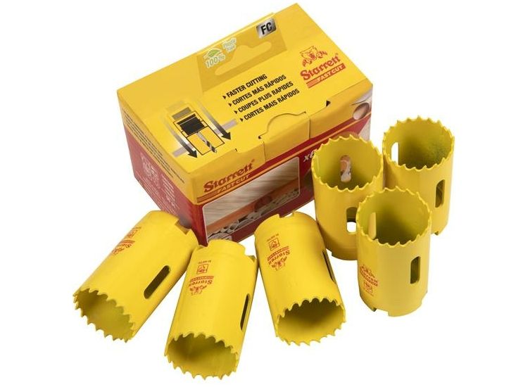 Starrett FCH0114 Fast Cut Bi-Metal Holesaw 32mm Bulk Pack of 6