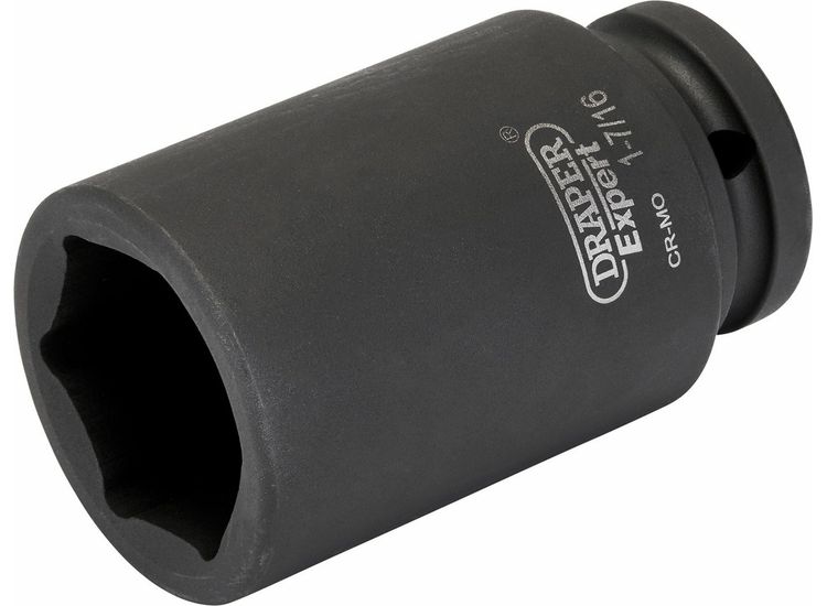 Draper 18998 Imperial Deep Impact Socket, 3/4" Sq. Dr. 1.7/16"