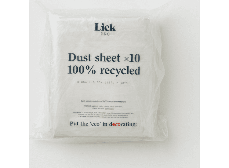 Lick Pro 100% Recycled Dust Sheet