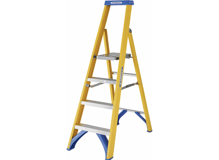 Werner 7170418 Fibreglasss Platform Stepladder