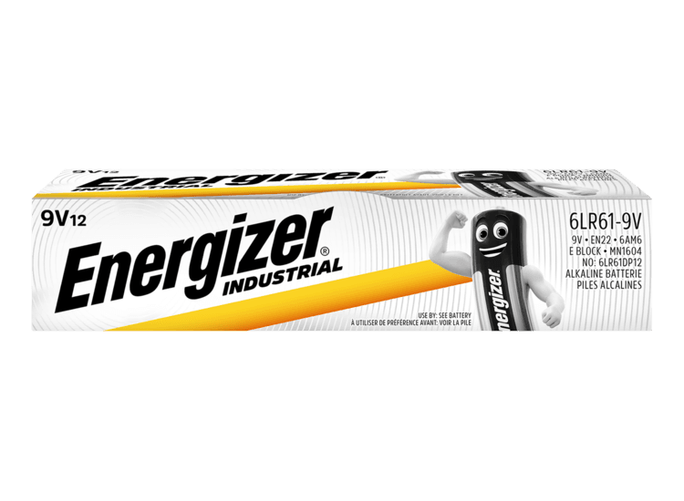 Energizer S657 9v Industrial Batteries