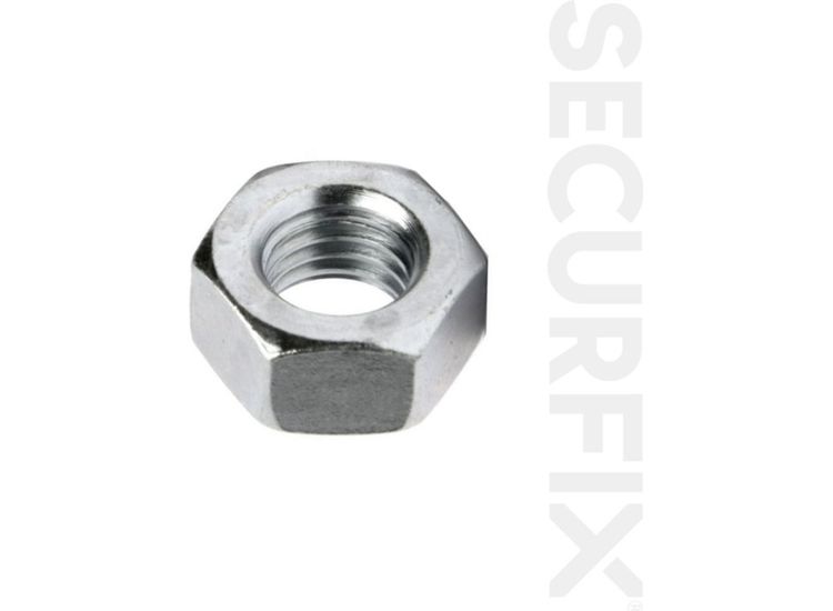 Securfix Trade Pack T10484 Hexagon Nuts 30 Pack