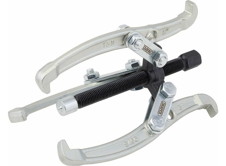 Draper 08442 Triple Leg Reversible Puller, 120mm Reach and 150mm Spread