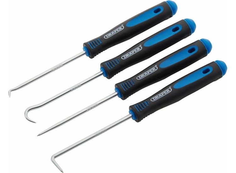 Draper 09042 Mini Hook and Pick Set, 165mm (4 Piece)