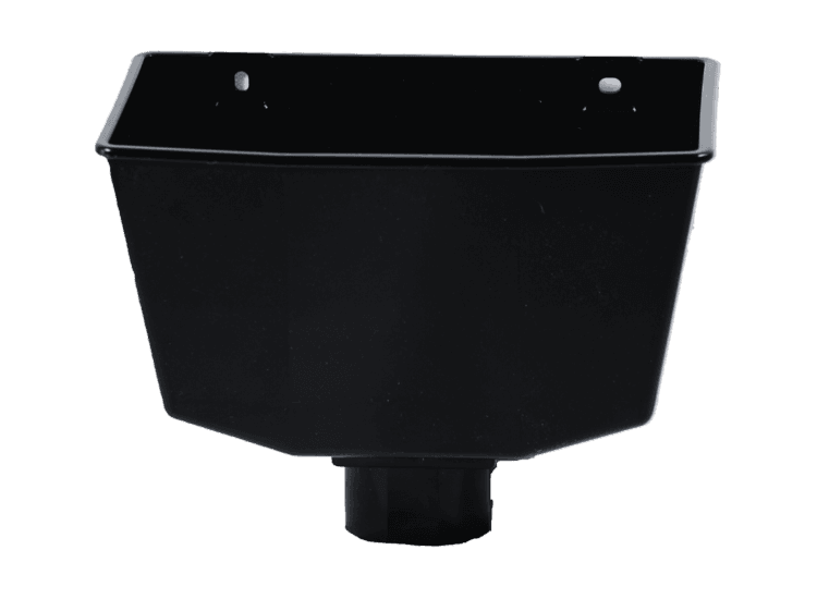 Kayflow RWRHHB Rainwater Round Hopper Head Black