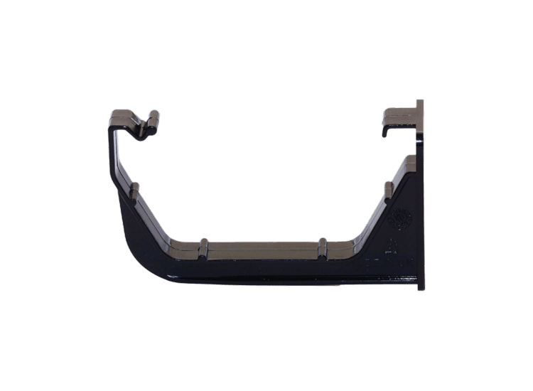 Kayflow RWSLFBB Rainwater Square Fascia Bracket Black