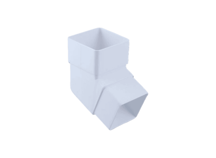 Kayflow RWSOBW Rainwater 112.5 Degree Square Offset Bend White