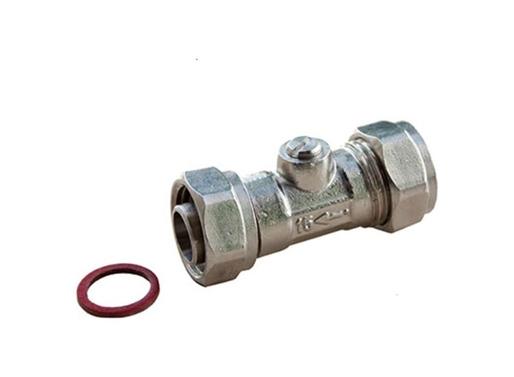 Oracstar PF29 Chrome Straight Service Valve