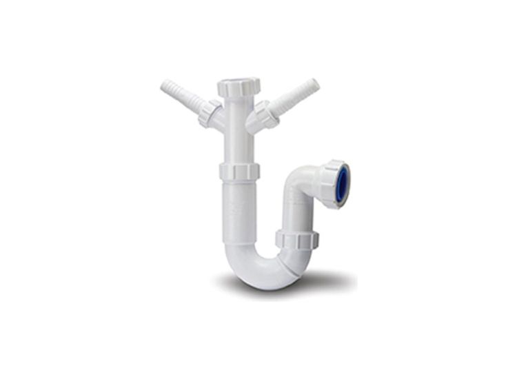 Oracstar PPT4200 Washing Machine Trap 2 Spigots