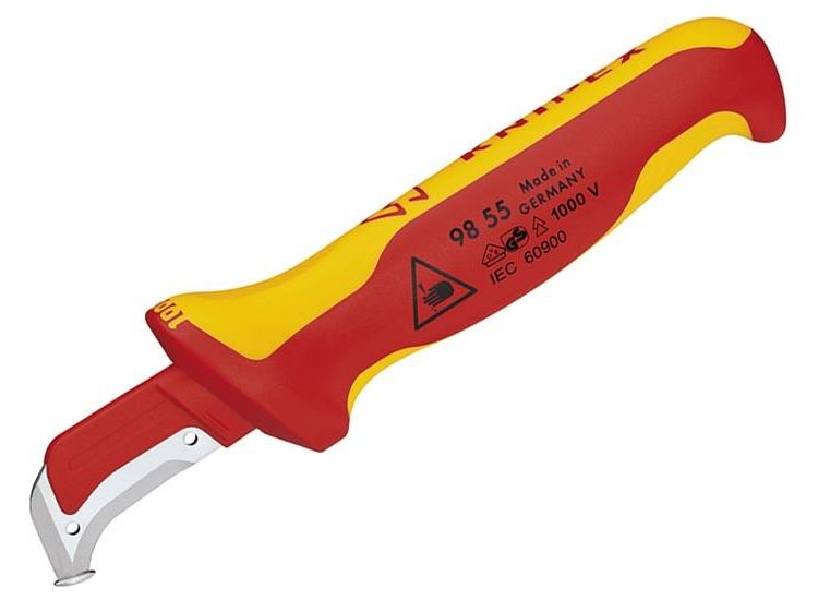 Knipex VDE Stripping Knife 180mm