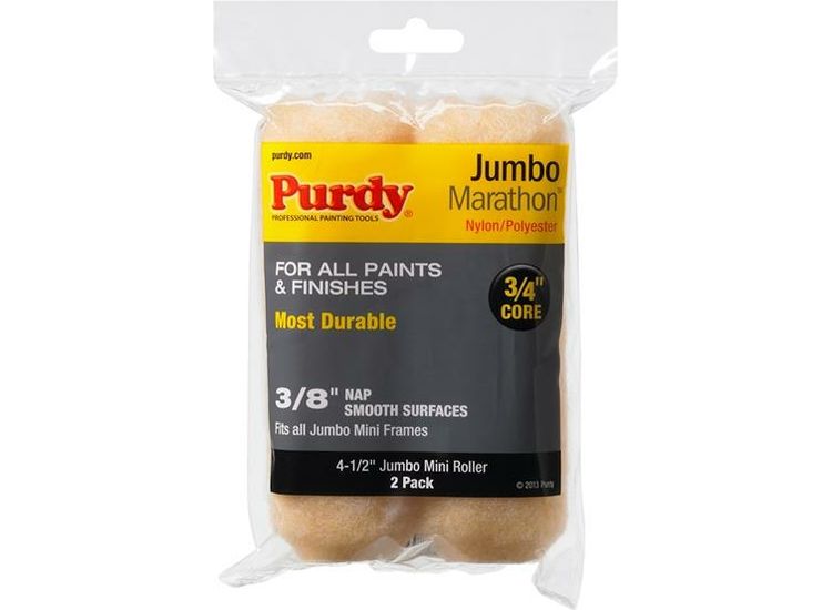 Purdy® Marathon™ Jumbo Mini Roller Sleeve 114 x 19mm (4.1/2 x 3/4in) (Pack 2)