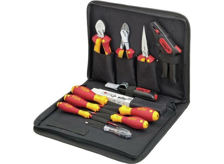 Wiha electrician Tool Set, 13 Piece