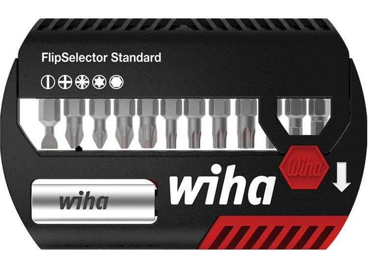 Wiha FlipSelector Bit Set, 13 Piece