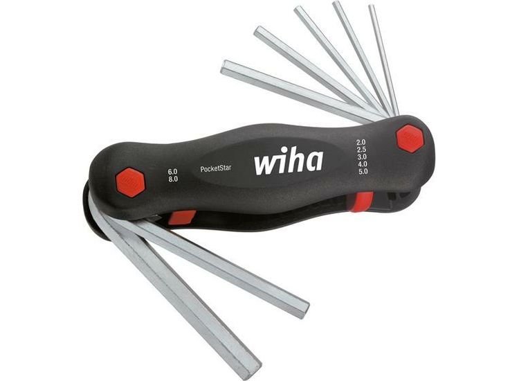 Wiha PocketStar Hex Key Set, 7 Piece (2-8mm)