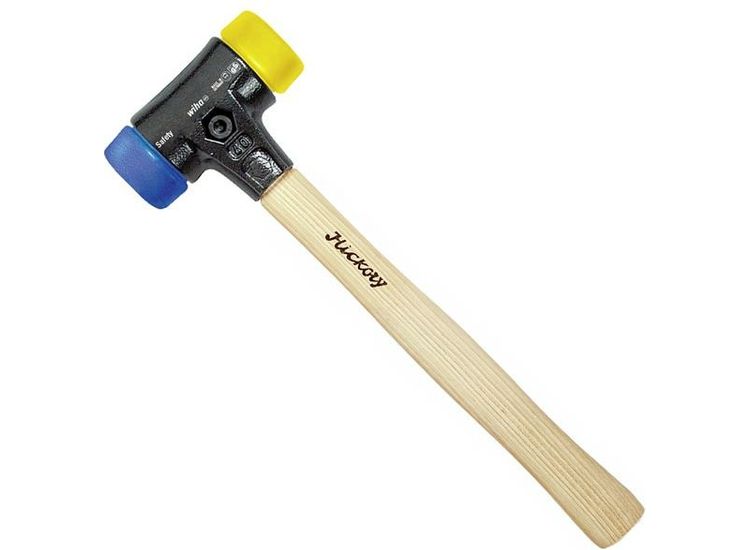 Wiha Soft-Face Safety Hammer Hickory Handle 620g