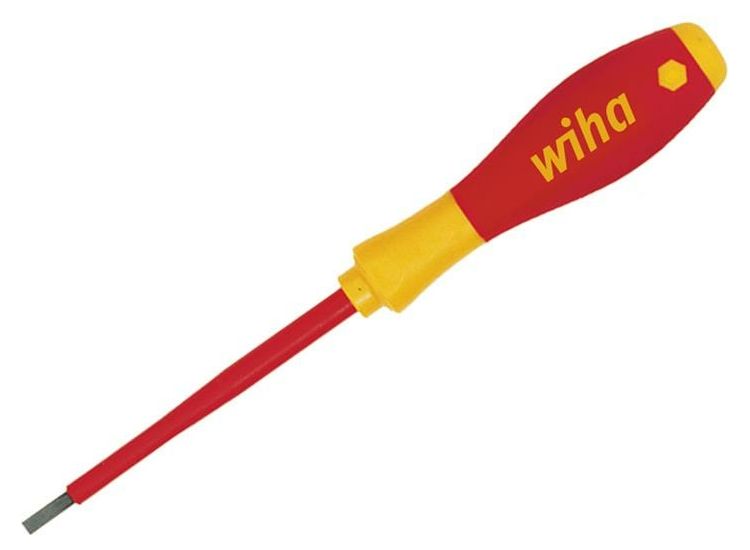 Wiha SoftFinish® electric slimFix Screwdriver, Slotted Tip