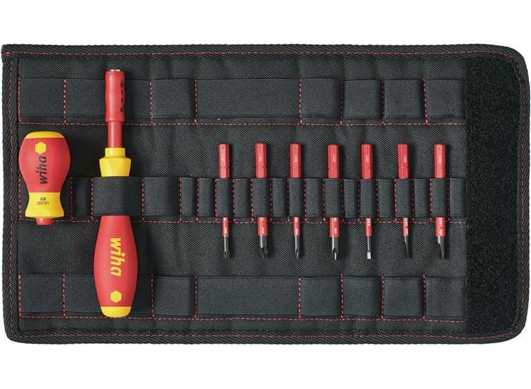 Wiha SoftFinish® electric slimVario Screwdriver Set, 10 Piece